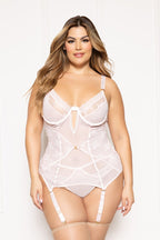 Hazel Zweiteiliges Chemise-Brautset Curve