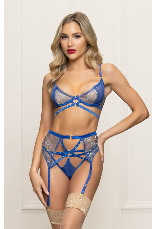 Veronica Dreiteiliges Mesh-BH-Set