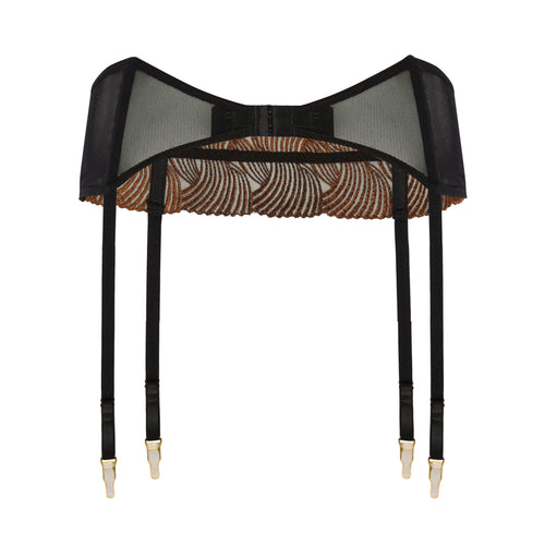 Midnight Passion Suspender Belt