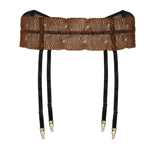 Midnight Passion Suspender Belt