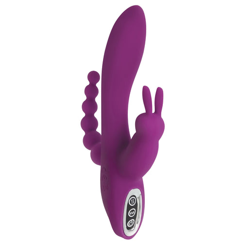 Quivers 10X Silikon G-Punkt Rabbit Vibrator