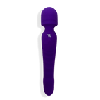 Venus - Dual-Head Wand Vibrator/ Soft, Warming Dildo