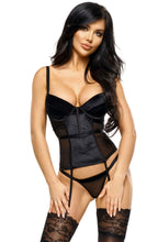 Monica Black Velour basque